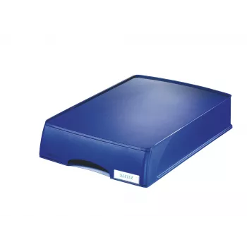 „Leitz“ padėklų stalčiaus modulis „Plus“, plastikinis, mėlynas, A4, 234 x 325 x 53 mm, 255 mm, 376 mm