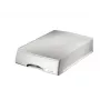 „Leitz“ laiškų dėklo stalčiaus blokas Plus, plastikinis, pilkas, A4, 234 × 325 × 53 mm, 255 mm, 376 mm