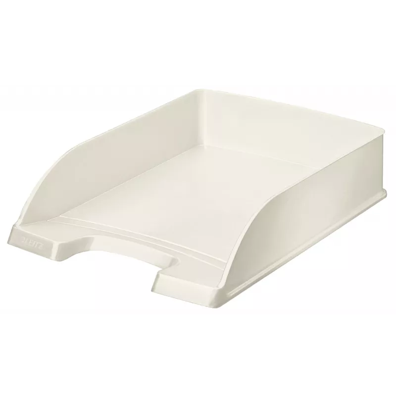 Leitz WOW laiškų dėklas, plastikinis, baltas, A4, 242 x 330 x 60 mm, 255 mm, 70 mm
