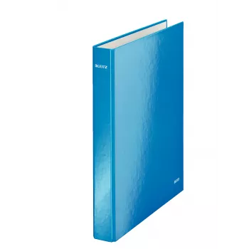 Leitz Ringbinder WOW Laminuotas A4+ 2DR/25mm, A4, Kartonas, Mėlynas, Baltas, 250 lapų, 80 g/m²