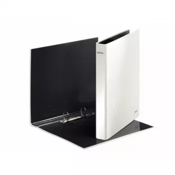 Leitz Ringbinder WOW Laminuotas A4+ 2DR/25mm, A4, Kartonas, Balta, 250 lapų, 80 g/m², 2,5 cm