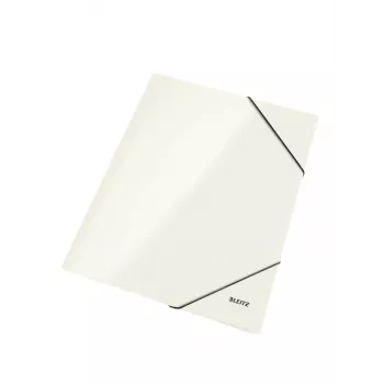 Leitz 3-Flap aplankas WOW Card/POB A4, A4, Polipropilenas (PP), Metalinis, Baltas, 250 lapų, 241 mm, 5 mm