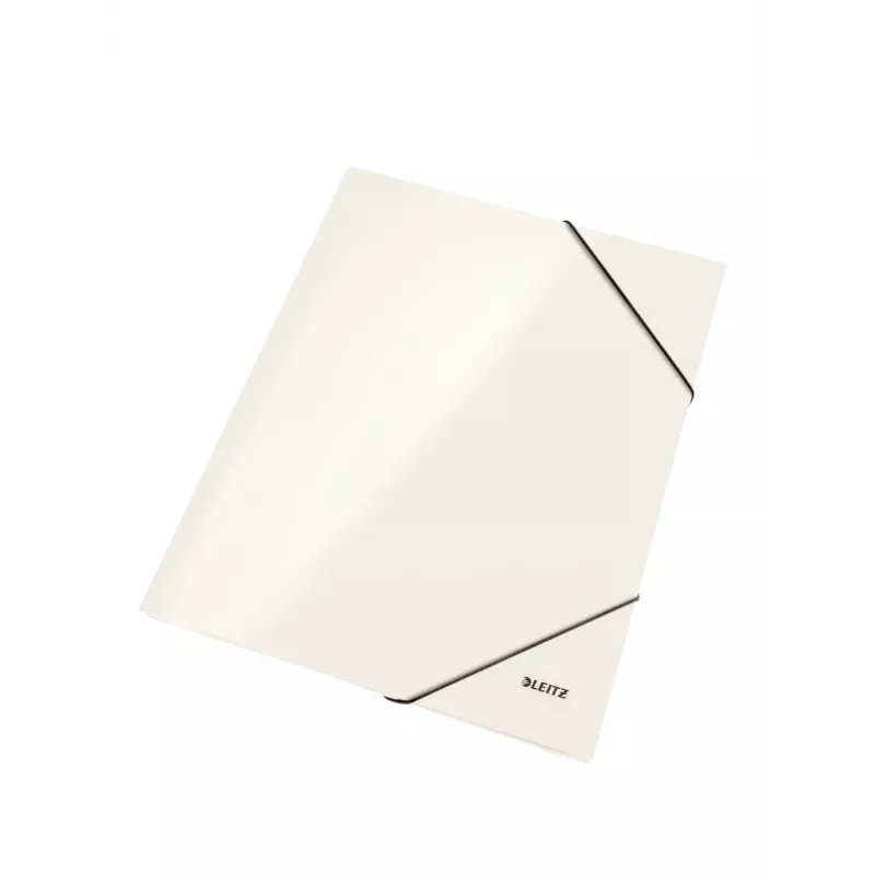 Leitz 3-Flap aplankas WOW Card/POB A4, A4, Polipropilenas (PP), Metalinis, Baltas, 250 lapų, 241 mm, 5 mm