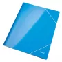 Leitz 3 atvartų aplankas WOW Card/POB A4, A4, polipropilenas (PP), mėlynas, 250 lapų, 80 g/m², popierius