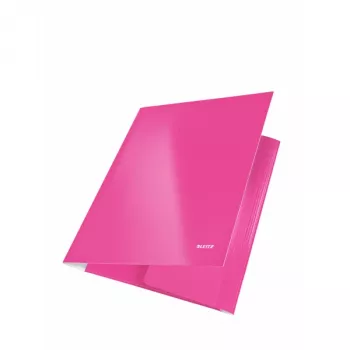 Leitz 3-Flap Folder WOW Card/POB A4, A4, polipropilenas (PP), rožinis, 250 lapų, 80 g/m², popierius
