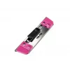 Leitz skylamušis Active WOW LAF, 2 lapams, metalinė, rožinė, plastikas, nerūdijantis plienas, 8 cm, 5,5 mm, 30 g