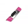 Leitz skylamušis Active WOW LAF, 2 lapams, metalinė, rožinė, plastikas, nerūdijantis plienas, 8 cm, 5,5 mm, 30 g