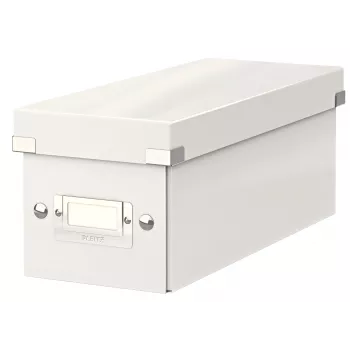 Leitz Click & Store WOW CD laikymo dėžutė, balta, kartoninė, 143 mm, 352 mm, 136 mm, 440 g