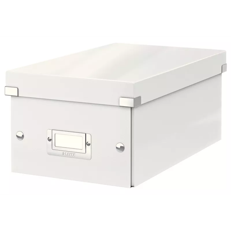 Leitz Click & Store WOW DVD laikymo dėžutė, balta, kartonas, 206 mm, 325 mm, 147 mm, 570 g