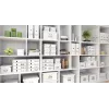 Leitz Click & Store WOW DVD laikymo dėžutė, balta, kartonas, 206 mm, 325 mm, 147 mm, 570 g