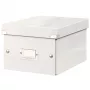 Leitz Click & Store WOW maža laikymo dėžutė, balta, kartoninė, 7,4 l, 200 x 250 x 148 mm, 540 g, 1 vnt.