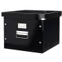 Leitz Click & Store WOW pakabinamų bylų dėžė, juoda, kartonas, 357 mm, 285 mm, 367 mm, 1,21 kg