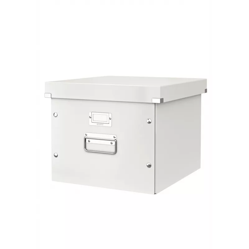 Leitz Click & Store WOW pakabinamų bylų dėžė, balta, kartonas, 1,21 kg
