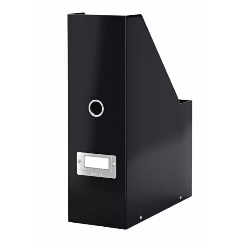 Leitz Click & Store WOW žurnalų dėtuvė, juoda, kartoninė, 103 mm, 253 mm, 330 mm, 95 x 245 x 310 mm