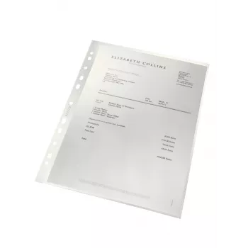 Leitz Recycle A4 kišenė, 210 x 297 mm (A4), skaidri, polipropilenas (PP), stačias, 80 g/m², 0,1 mm