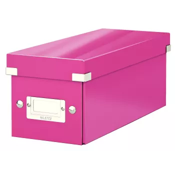 Leitz Click & Store WOW CD laikymo dėžutė, rožinė, kartonas, 143 mm, 352 mm, 136 mm, 440 g