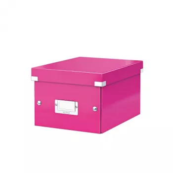 „Leitz Click & Store WOW“ maža laikymo dėžutė, rožinė, kartonas, 540 g