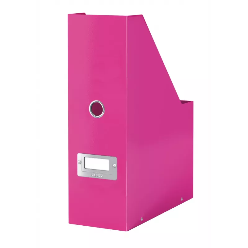 Leitz Click & Store WOW žurnalo dėtuvė, rožinė, kartoninė, 103 mm, 253 mm, 330 mm, 95 x 245 x 310 mm