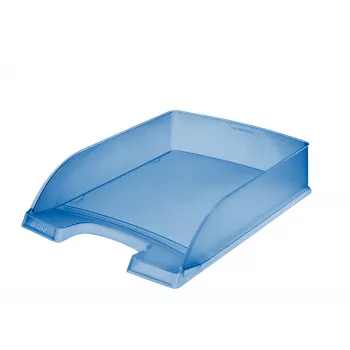 Leitz Letter tray Standard Plus Frosty Standard, plastikinis, mėlynas, A4, 255 mm, 357 mm, 70 mm