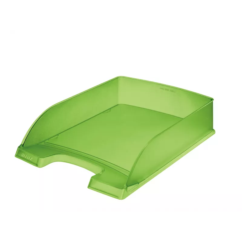 Leitz laiškų dėklas Standard Plus Frosty Standard, plastikinis, žalias, A4, 255 mm, 357 mm, 70 mm