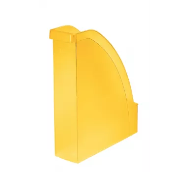 Leitz žurnaldėžė Plus Standard, geltona, plastikinė, A4, 7 cm, 78 mm, 278 mm