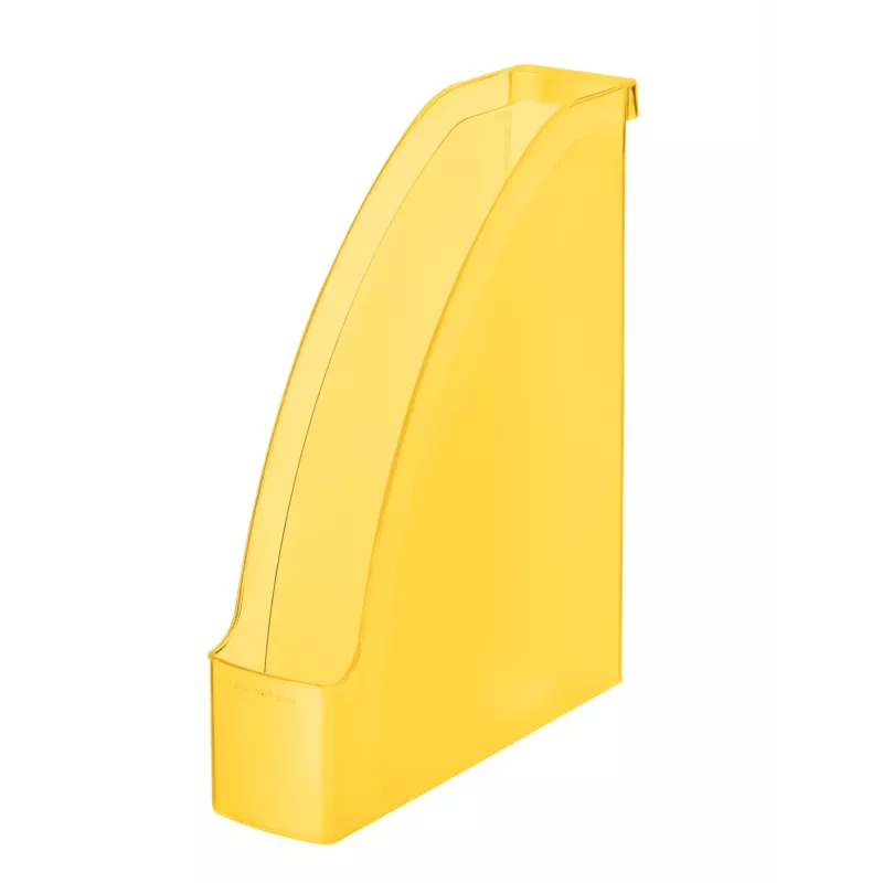 Leitz žurnaldėžė Plus Standard, geltona, plastikinė, A4, 7 cm, 78 mm, 278 mm