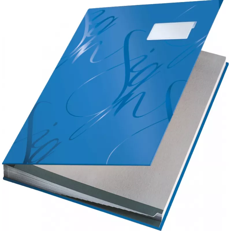 Leitz Design Signature Book 18 skirtukų A4, Mėlyna, Kartonas, A4, 240 mm, 1020 mm, 340 mm