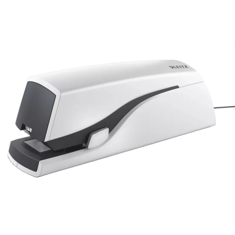 “Leitz Electric Stapler 5533 NeXXt” plokščio susegimo segiklis, 20 lapų, 20 lapų, 2 cm, plastikinis, metalinis, baltas, 510 g