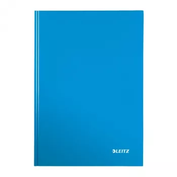 Leitz Notebook WOW A4 liniuotas su kietu viršeliu, 90 g / 80 lapų, Mėlynas, A4, 80 lapų, 80 g/m², Kietas viršelis