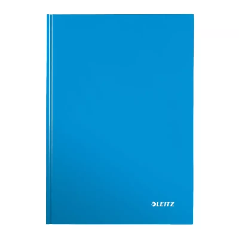 Leitz Notebook WOW A4 liniuotas su kietu viršeliu, 90 g / 80 lapų, Mėlynas, A4, 80 lapų, 80 g/m², Kietas viršelis