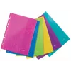 Leitz kišenė su atvartu WOW A4 PP asorti, A4, Įvairių spalvų, Polipropilenas (PP), 0,2 mm, 235 mm, 4 mm