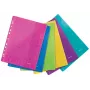 Leitz kišenė su atvartu WOW A4 PP asorti, A4, Įvairių spalvų, Polipropilenas (PP), 0,2 mm, 235 mm, 4 mm