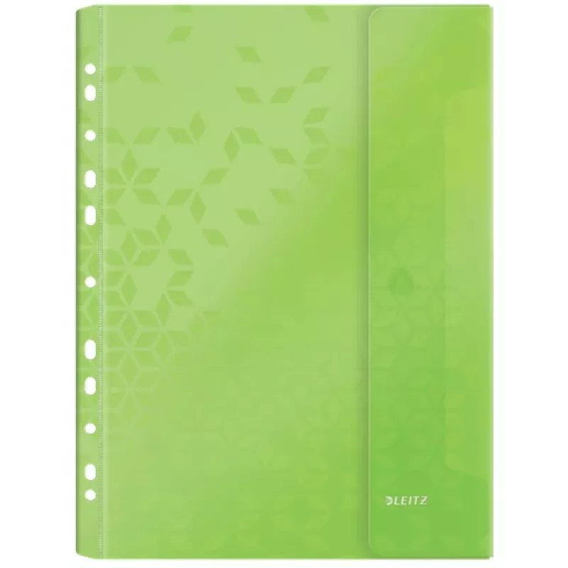 Leitz kišenė su atvartu WOW A4 PP asorti, A4, Įvairių spalvų, Polipropilenas (PP), 0,2 mm, 235 mm, 4 mm