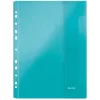 Leitz kišenė su atvartu WOW A4 PP asorti, A4, Įvairių spalvų, Polipropilenas (PP), 0,2 mm, 235 mm, 4 mm