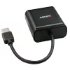 Lindy 60 m 4 prievadų USB 2.0 Cat.6 prailgintuvas, USB 2.0, RJ-45, USB 2.0, juodas, metalinis, 52 mm, 60 mm