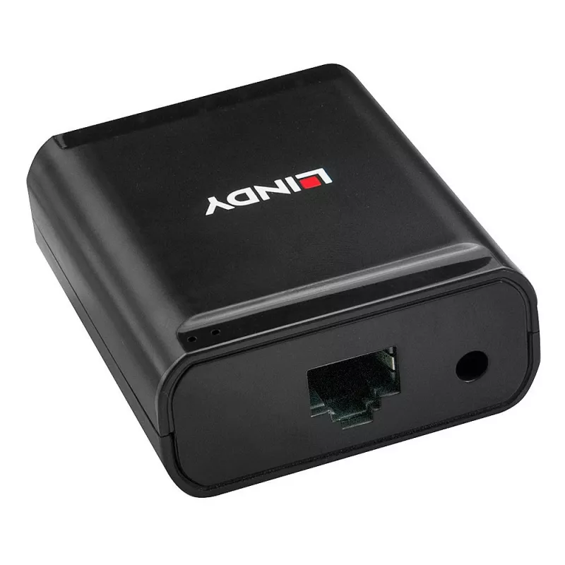 Lindy 60 m 4 prievadų USB 2.0 Cat.6 prailgintuvas, USB 2.0, RJ-45, USB 2.0, juodas, metalinis, 52 mm, 60 mm