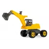 Ekskavatoriaus žaislas Lena GIGA TRUCKS SM02217, plastikas ir mediena, pilka/geltona, amžius nuo 3 metų