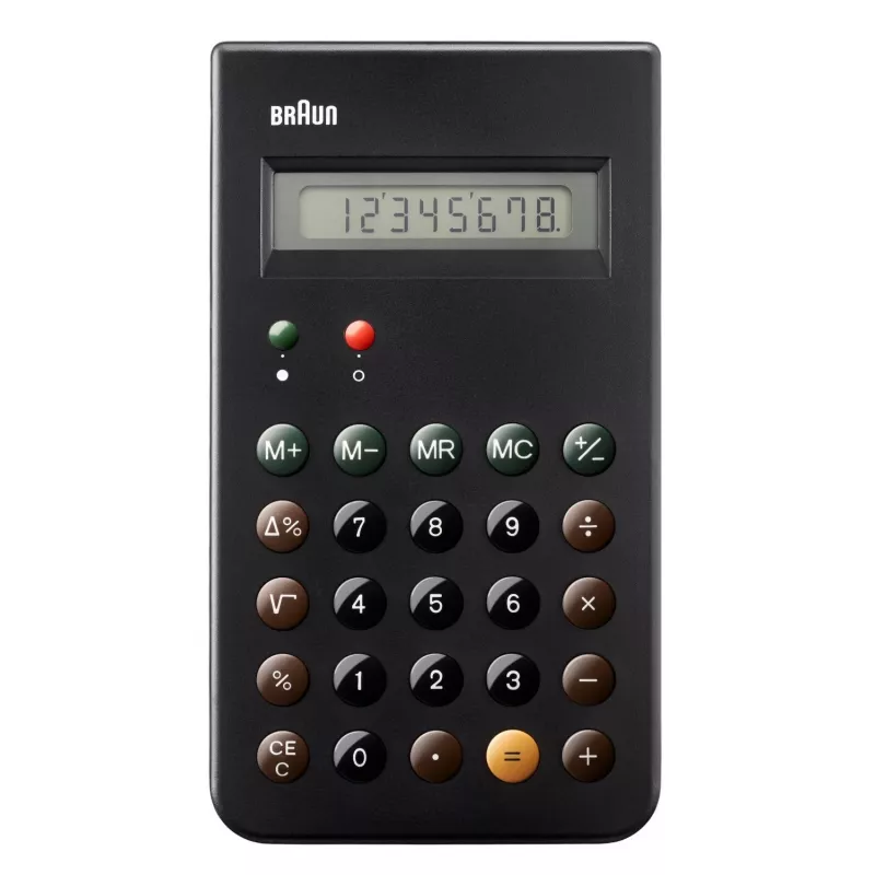 “Braun BNE001BK” kišeninis pagrindinis skaičiuotuvas, juodas