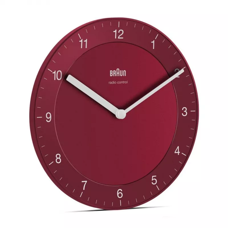 Braun BC06R-DCF kvarcinis laikrodis Circle raudonas