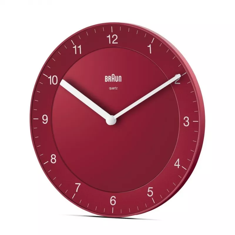 Braun BC06R-DCF kvarcinis laikrodis Circle raudonas