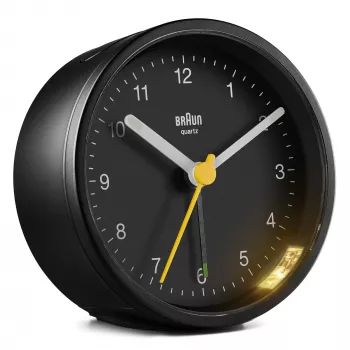 Braun BC12 kvarcinis žadintuvas Juoda