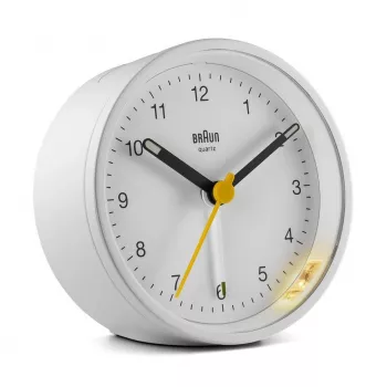 Braun BC12W Kvarcinis žadintuvas, baltas