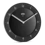 Braun BC 06 B kvarcinis sieninis laikrodis analoginis juodas kvarcinis laikrodis apskritimas juodas