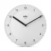 Braun BC06W Kvarcinis laikrodis Apvalus Baltas