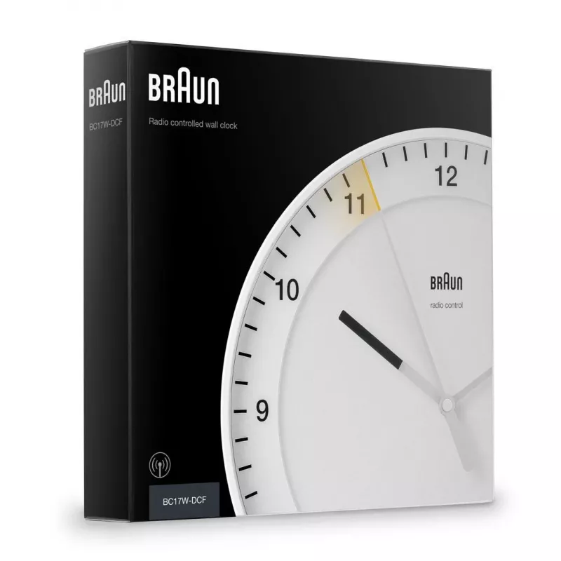 Braun BC 17 Mechaninis laikrodis Kita Balta