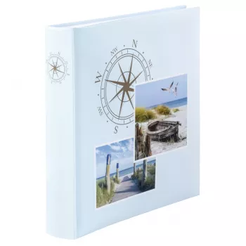 Hama Compass nuotraukų albumas Mėlynas, Rudas, Žalias 400 lapų 10 x 15 cm
