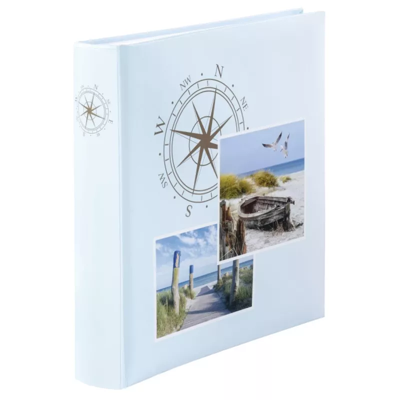 Hama Compass nuotraukų albumas Mėlynas, Rudas, Žalias 400 lapų 10 x 15 cm