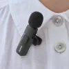 Hama Smart Wireless Juoda Lavalier/Lapel mikrofonas