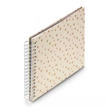 Hama 00007701 nuotraukų albumas Smėlio spalvos 50 lapų 10 x 15 Spiralinis įrišimas