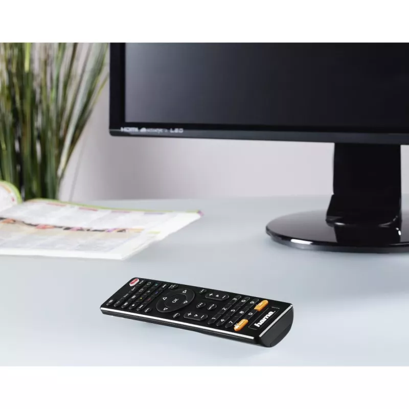 Hama 00012306 nuotolinio valdymo pultas IR Wireless DVD/Blu-ray, STB, TV, VCR mygtukai